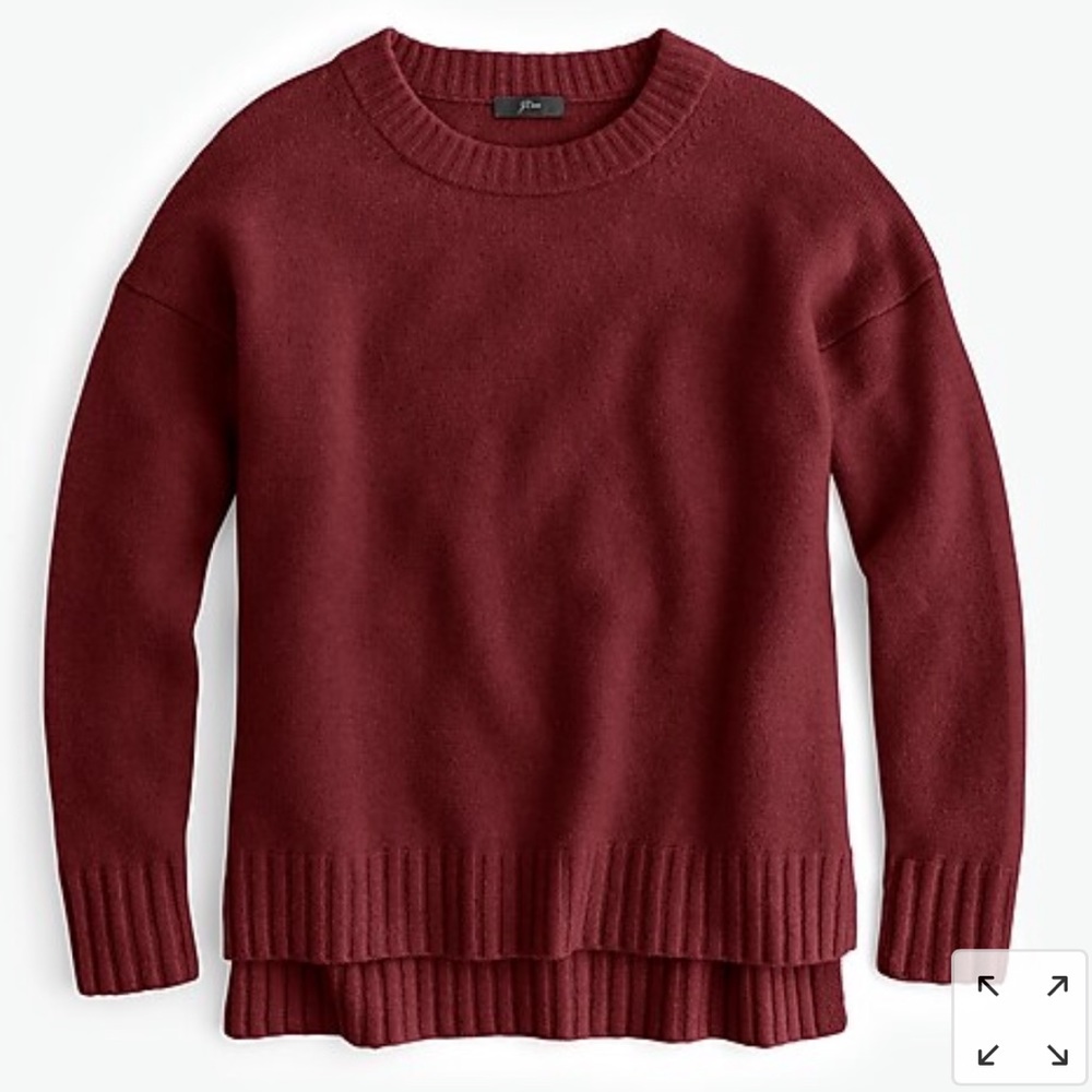 J. Crew Oversized Crewneck Sweater